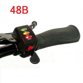 Ручка газа (курок) 48 В с индикацией заряда и кнопкой